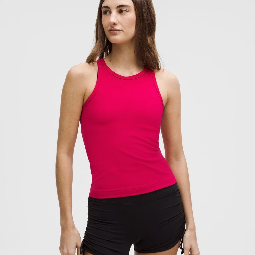 NWOT Lululemon Align Tank waist-length dragonfruit size 6